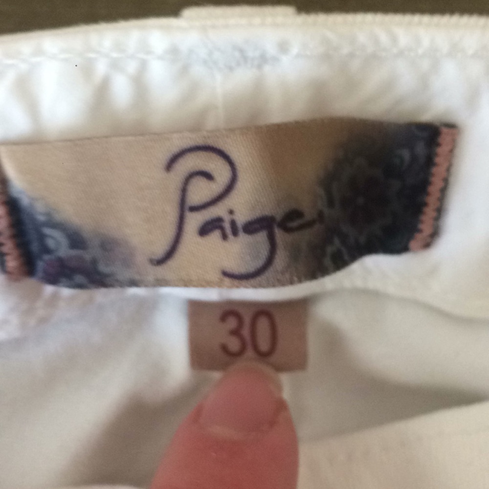 White Paige jeans